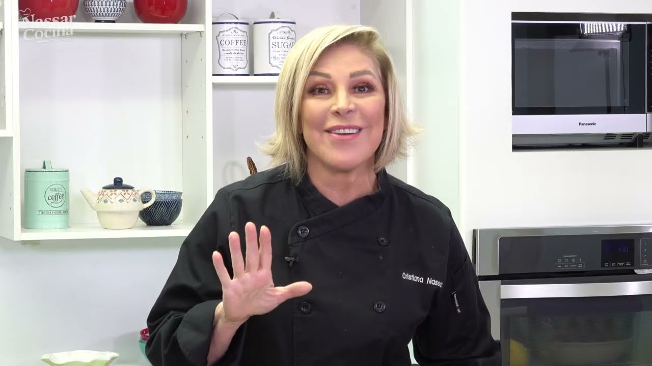 Programa de cocina con Cristiana Nassar